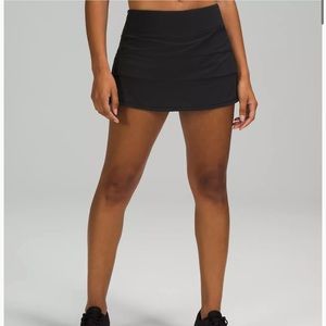 Black lululemon tennis skirt
